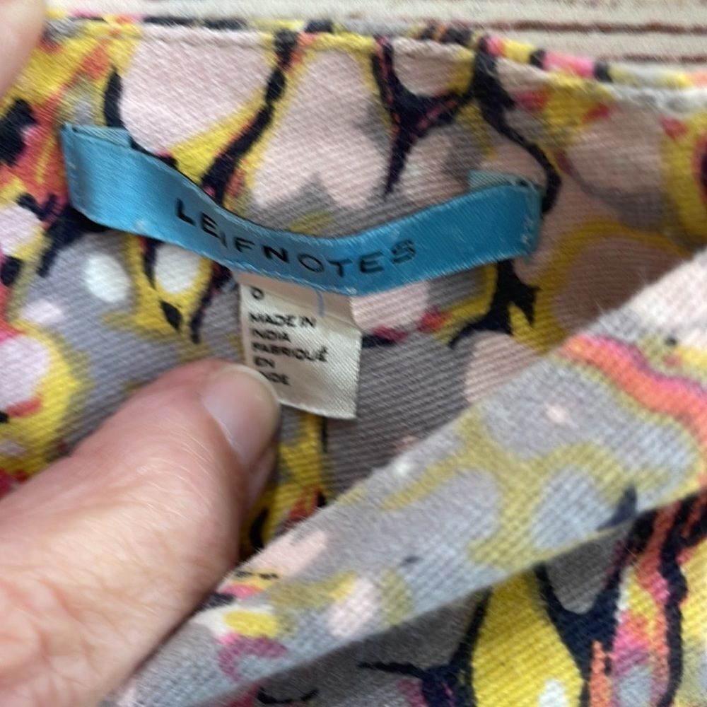 ‎ANTHROPOLOGIE LEIFNOTES BOHO PATCHWORK SKIRT - image 5